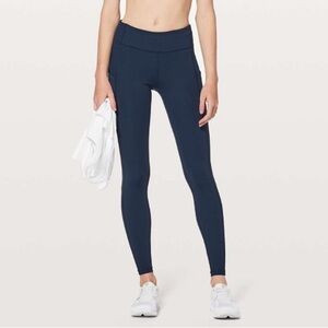 Lululemon Speed Up Tight 28" *Full-On Luxtreme True Navy size 4 like new